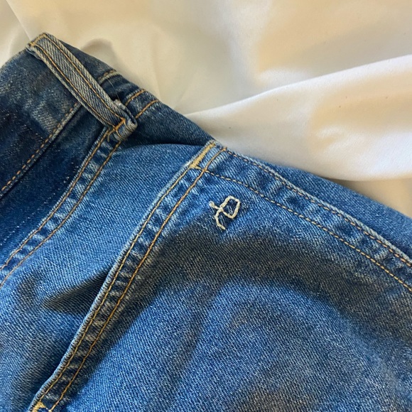 Rag & bone | high rise jeans with eyelets - Picture 6 of 6